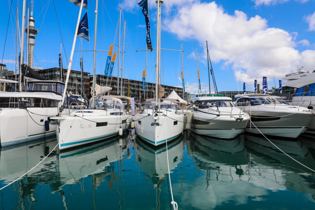 The Auckland boat show will return in March, running directly after SailGP