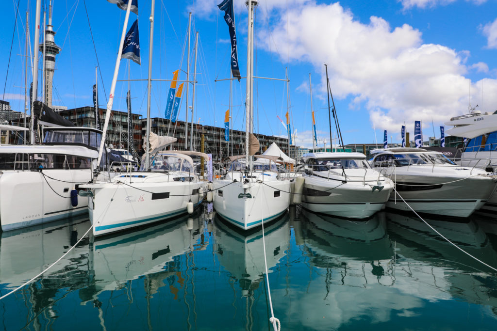 The Auckland boat show will return in March, running directly after SailGP 