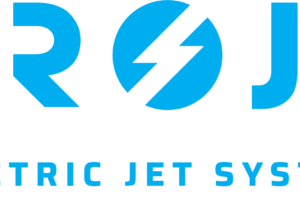ZeroJet LOGO with tagline BLUE